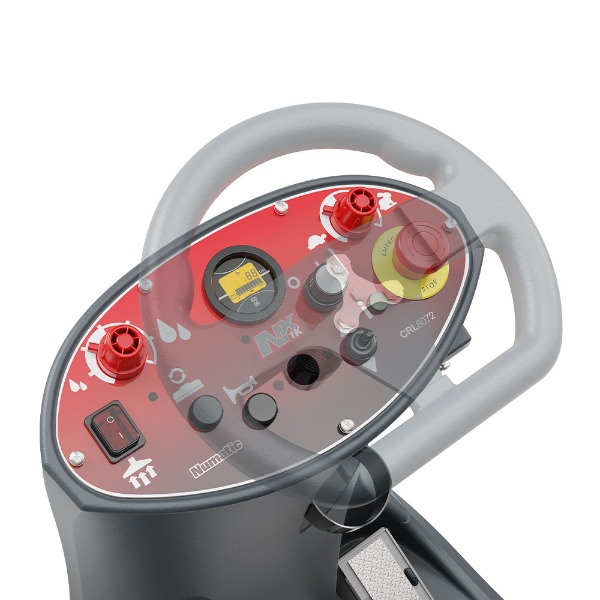 Numatic CRL8055 Compact Ride On Scrubber Dryer Li-ion