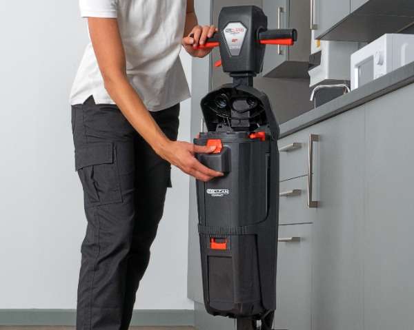 Nuclean Compact NCC220NX Scrubber dryer with 1 Battery