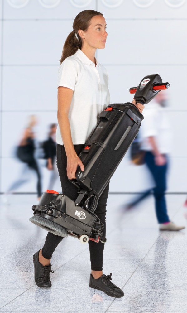 Nuclean Compact NCC220NX Scrubber dryer with 1 Battery